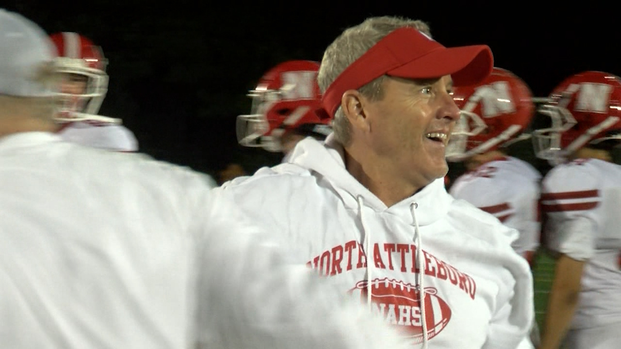 Pick Six Michael Strachan Leads North Attleboro To Win in Debut with Red Rocketeers ABC6