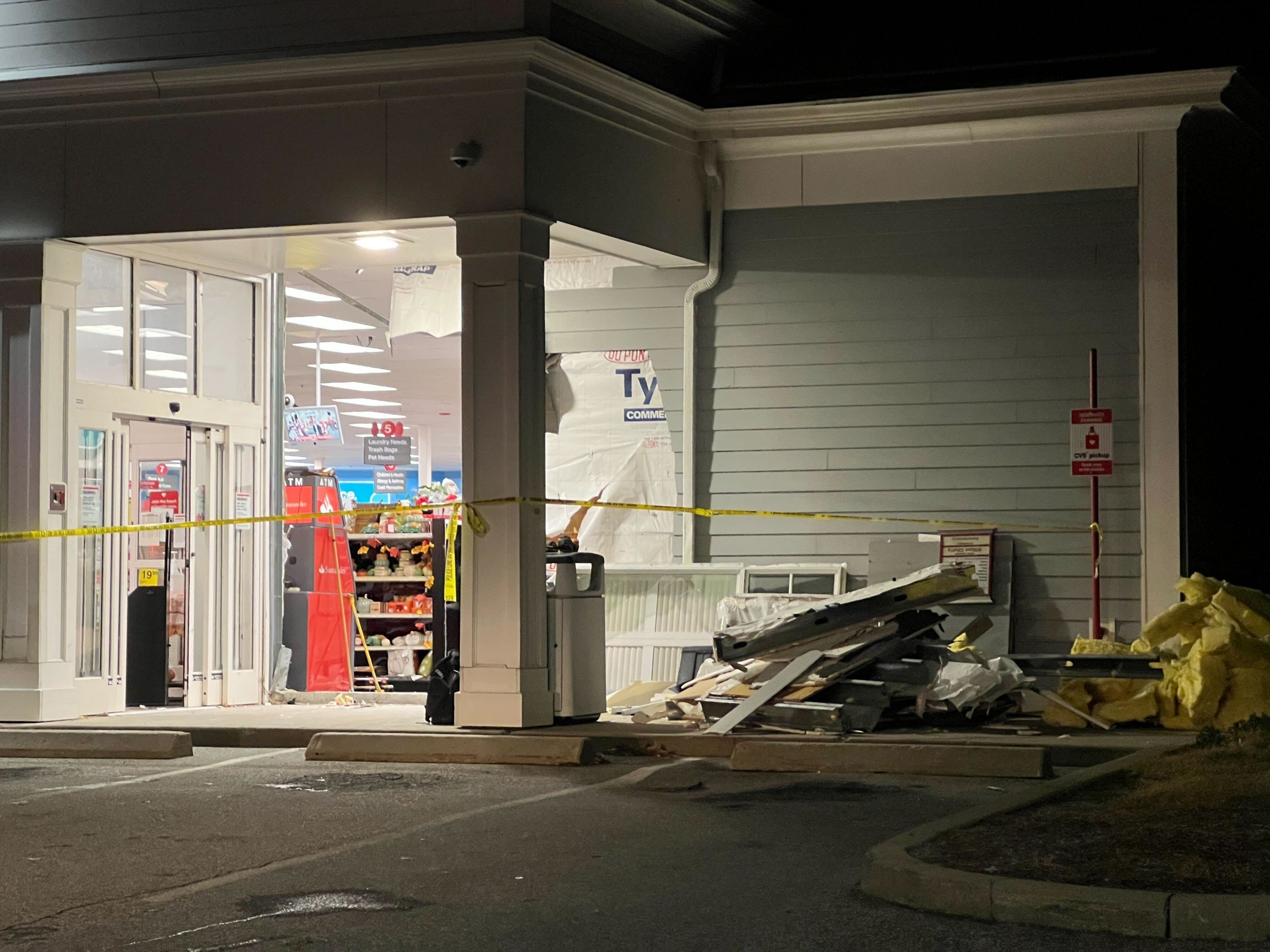 Car crashes into CVS in Glocester ABC6