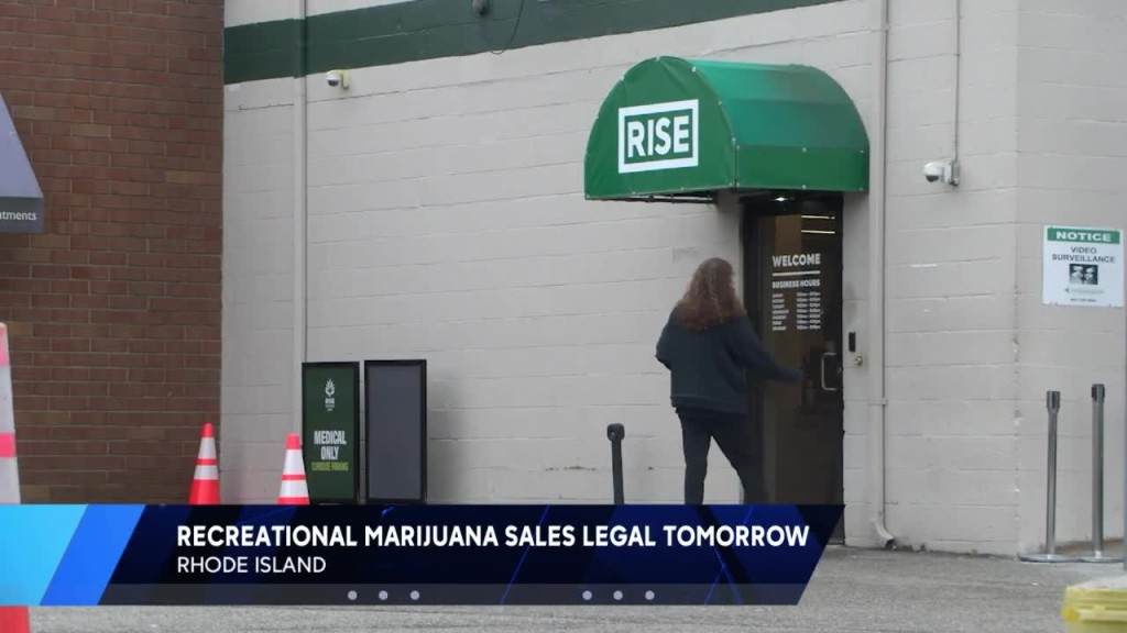 Police Prepare For Big Turnout On First Day Of Adult Marijuana Sales In Rhode Island
