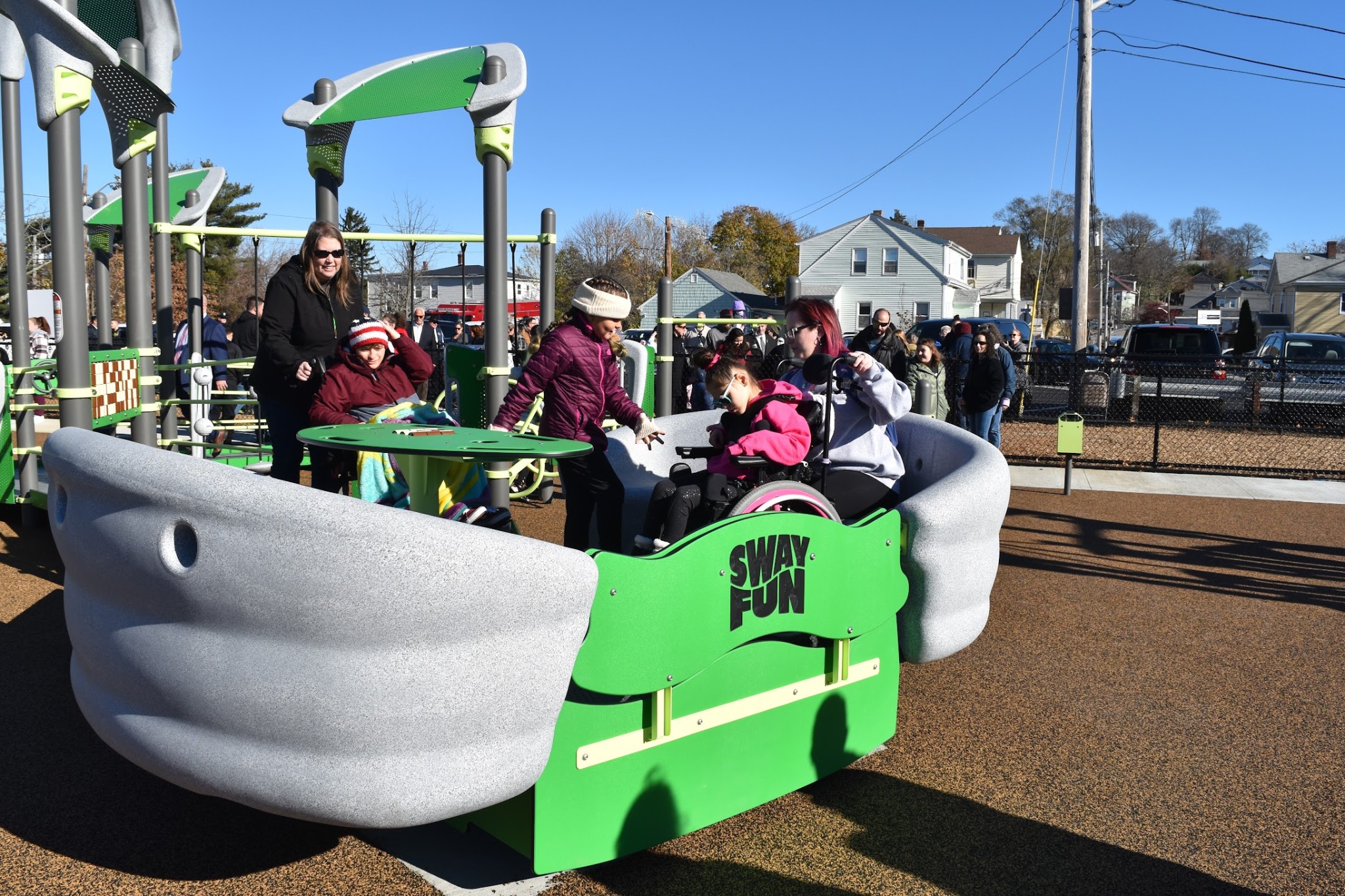 It s Heartwarming Accessible Playground Now Open In North Providence it-s-heartwarming-accessible-playground-now-open-in-north-providence