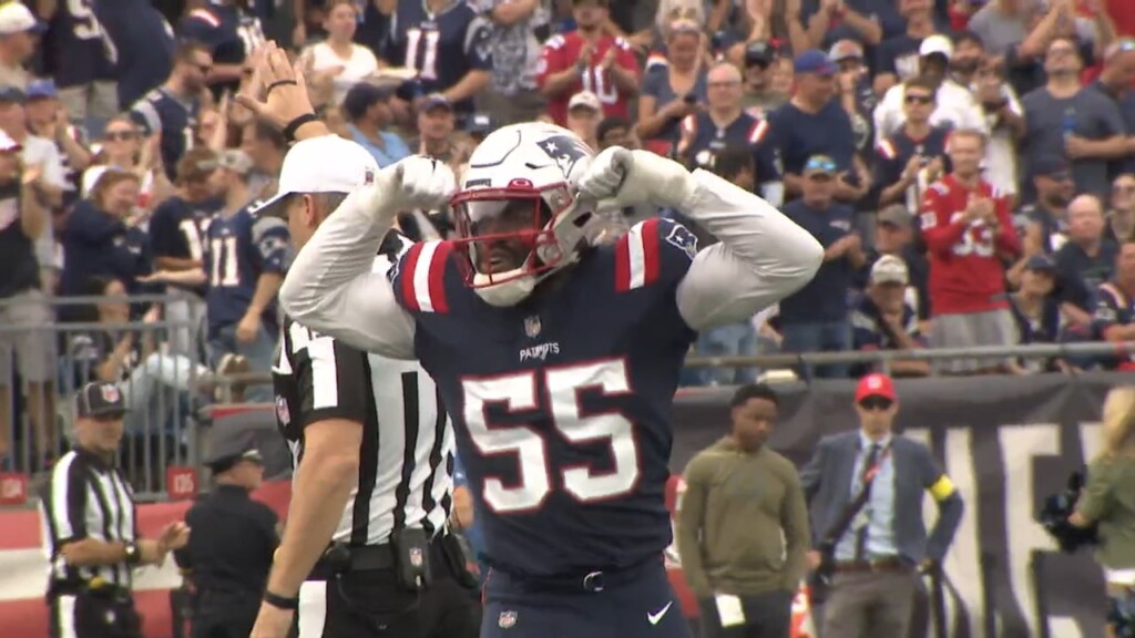 Patriots Lb Josh Uche Named Afc Defensive Player Of The Week