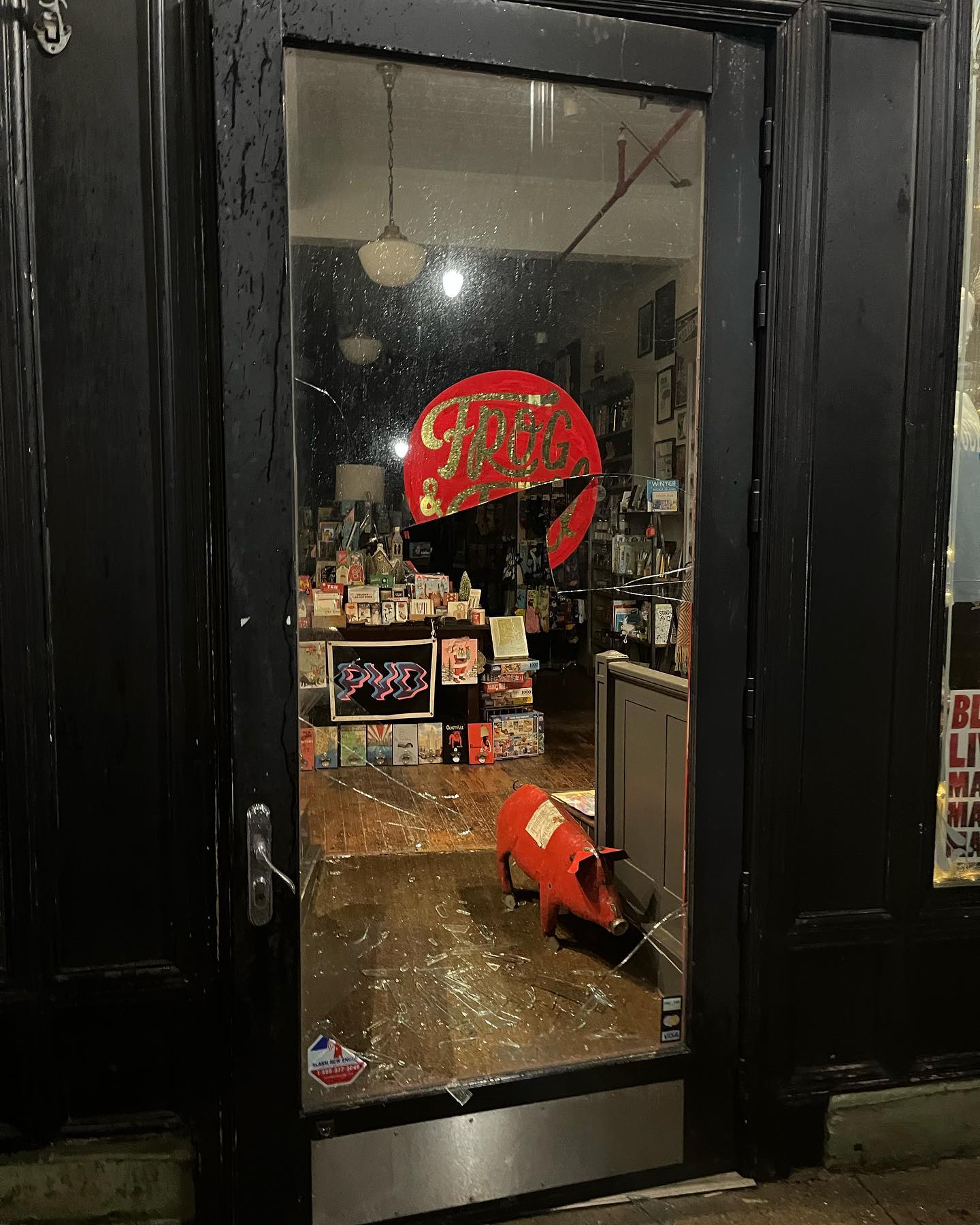 Frog and Toad store broken into 2 days before Christmas ABC6