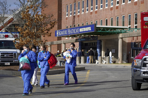 Fire At Massachusetts Hospital Forces Some Evacuations