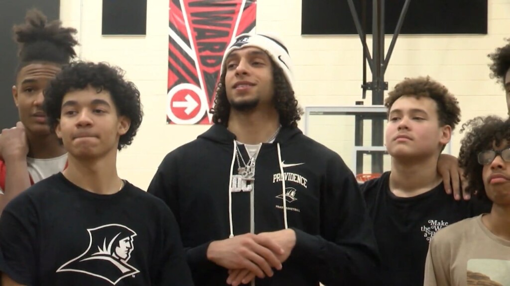 Devin Carter Gives Back, Speaks At Juanita Sanchez