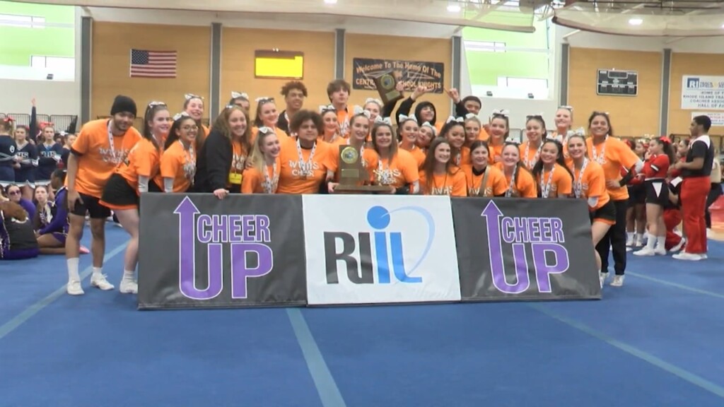 West Warwick Wins State Cheerleading Championship