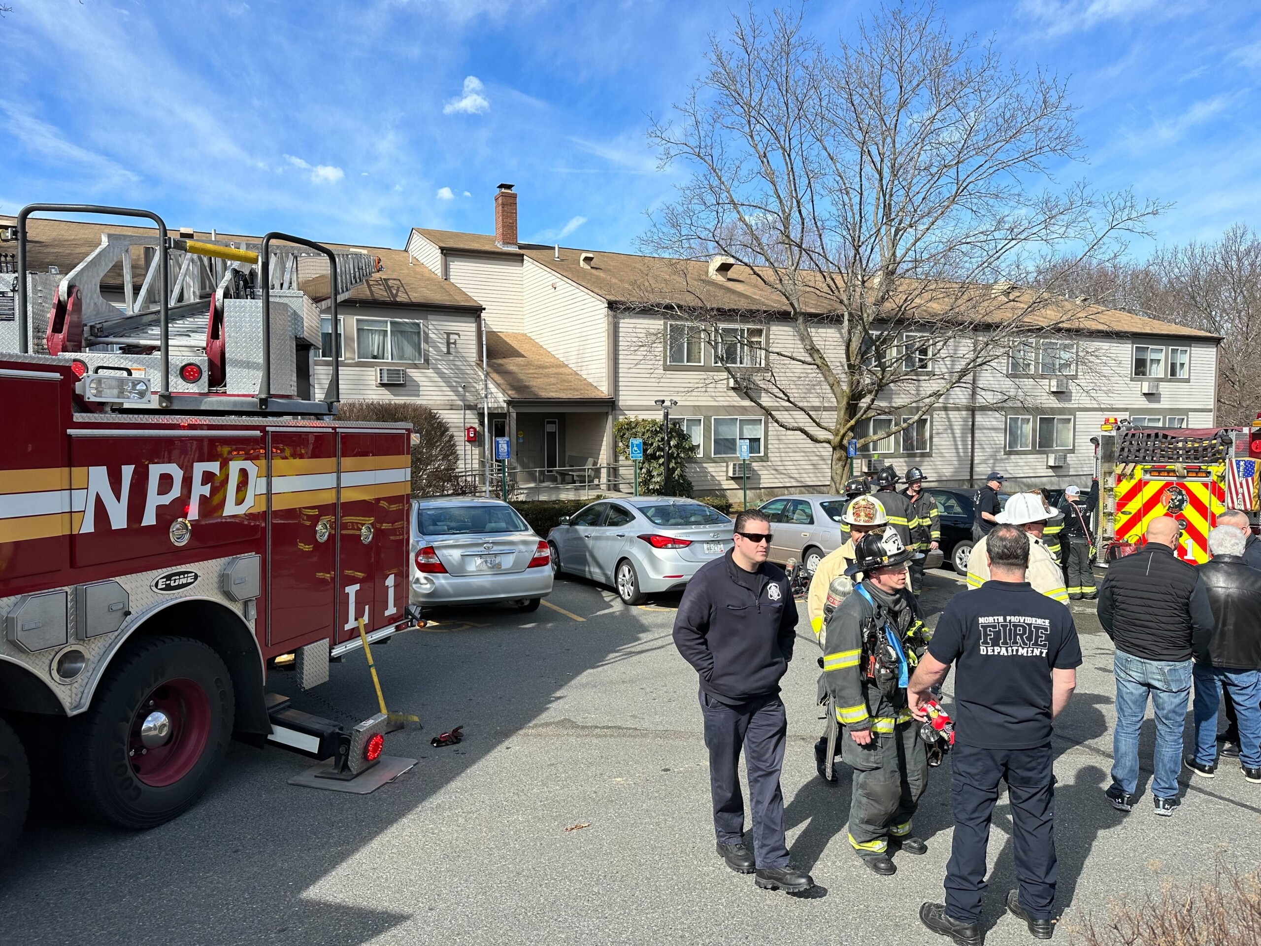 Fire breaks out in North Providence apartment complex ABC6