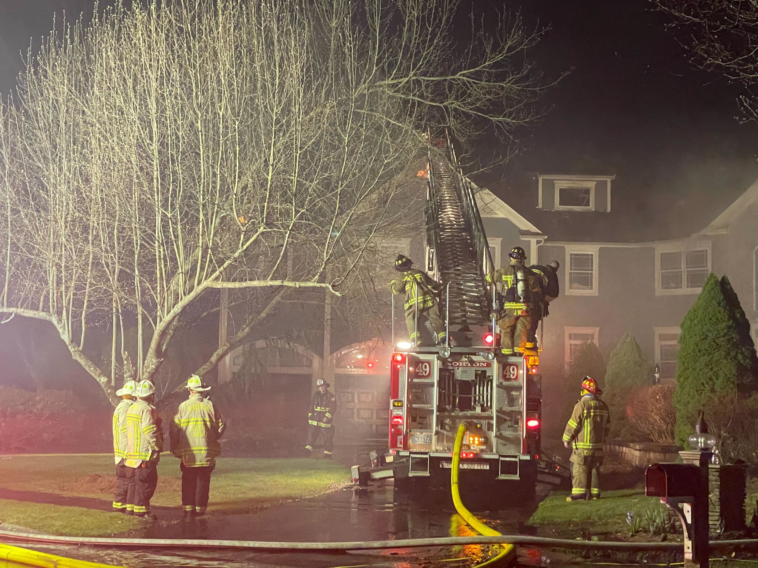 Norton firefighters battle house fire in single-family home | ABC6