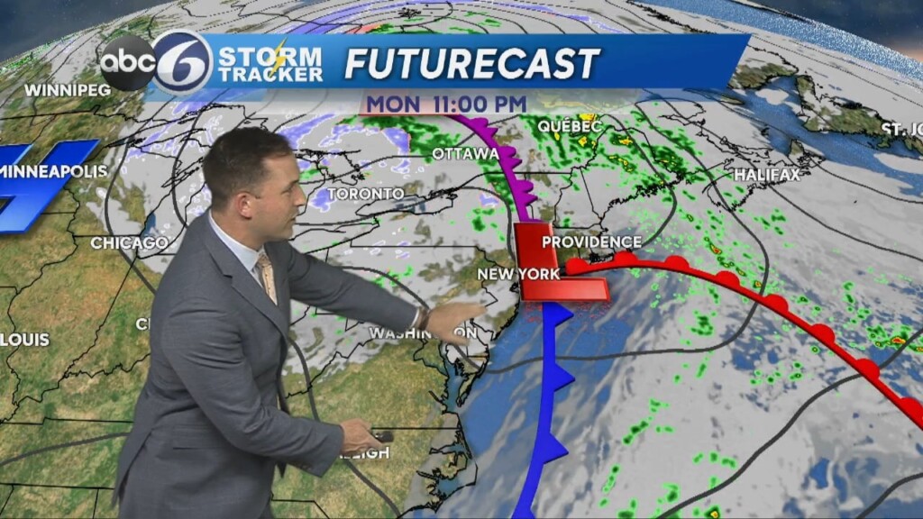 Monday Evening Weather