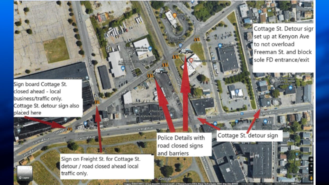 Part of Cottage Street in Pawtucket to close for 4 weeks ABC6