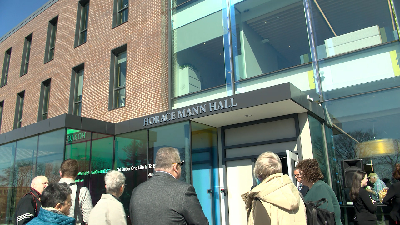RIC reopens newlyrenovated Horace Mann Hall ABC6