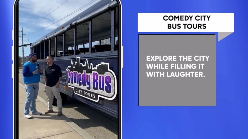 Live Comedy On A Bus