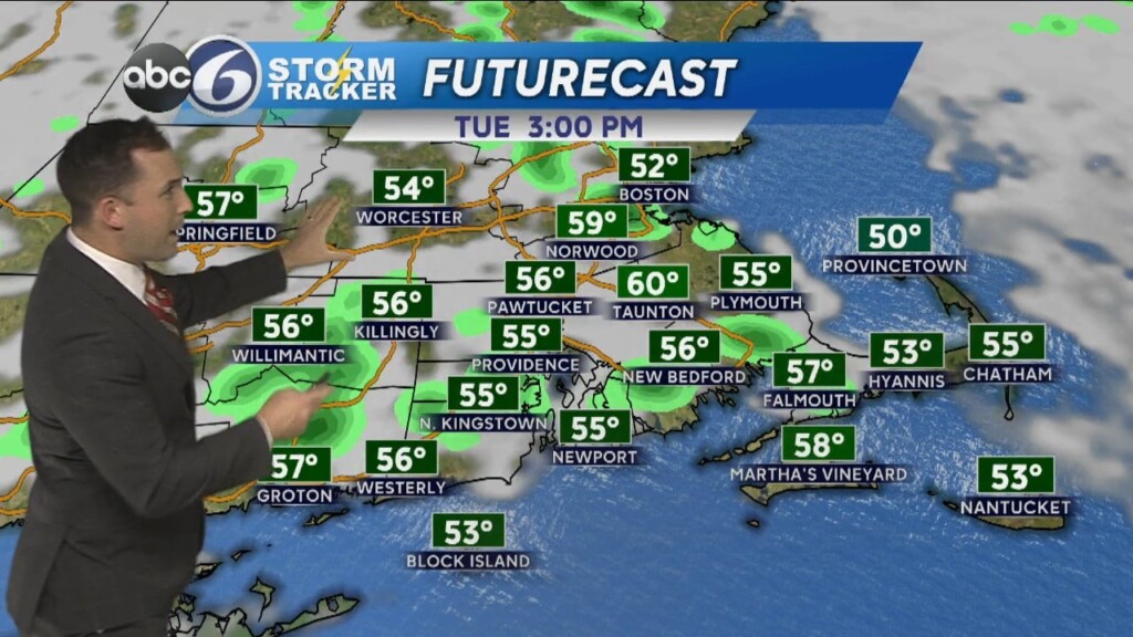 Monday Evening Weather