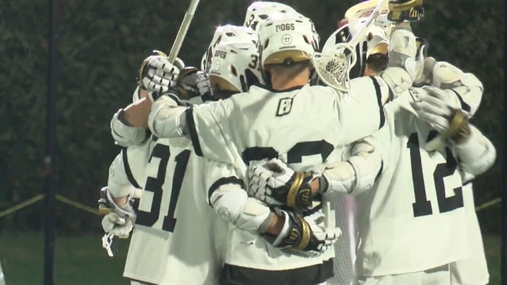 Bryant Men's Lacrosse Takes Down Brown To Claim Ocean State Cup