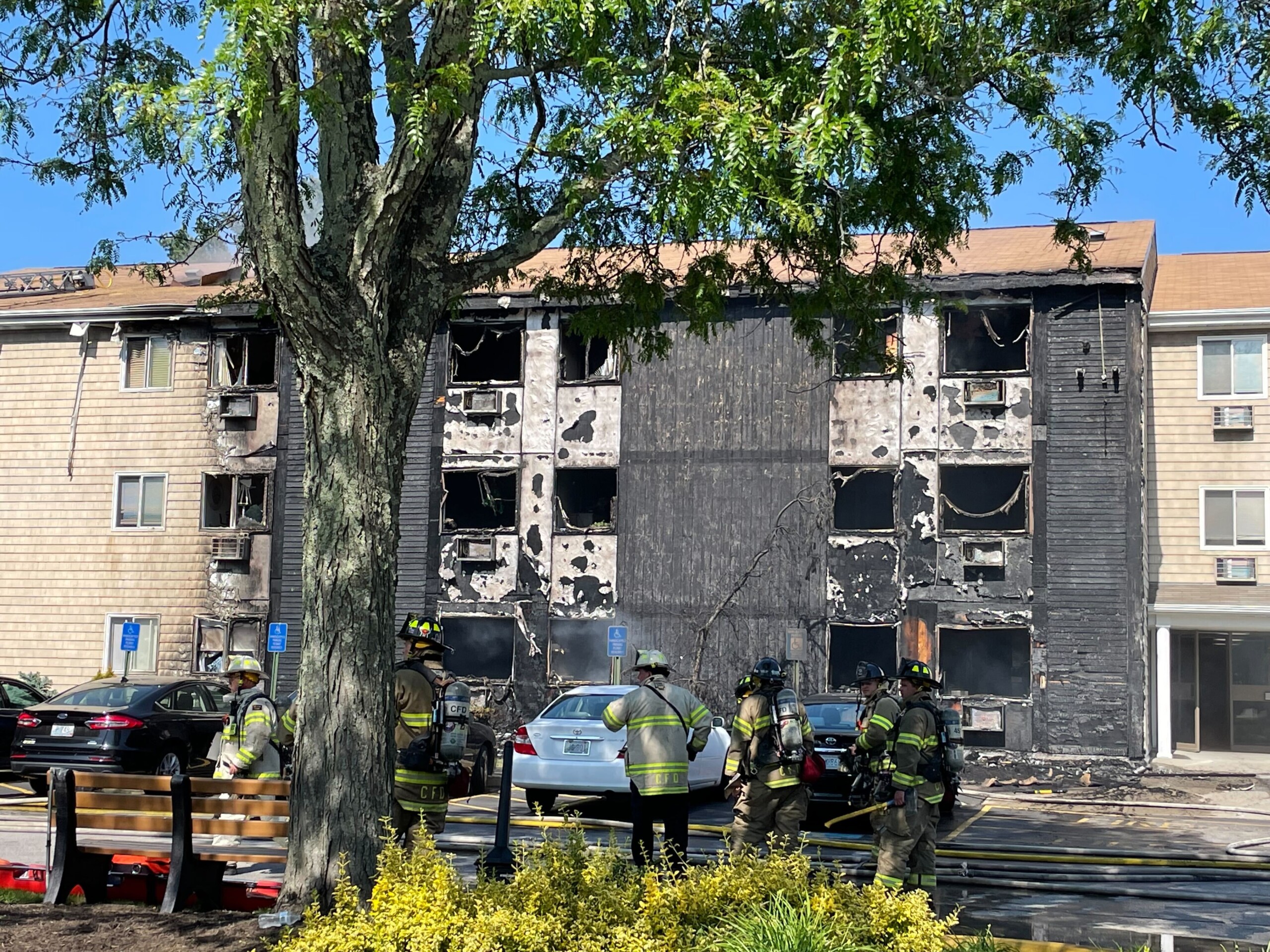 Fire at Johnston apartment building Flipboard