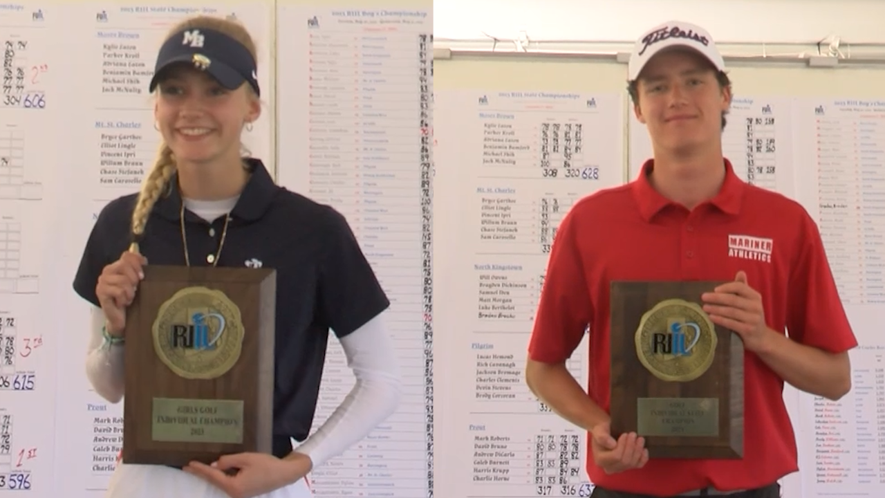 Moses Brown's Eaton, Narragansett's Carlsson Earn Individual State Golf