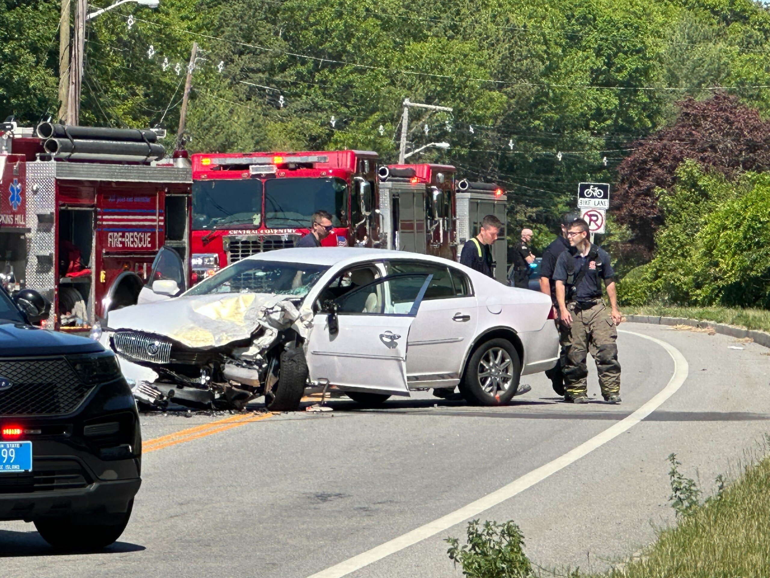 1 Flown, 2 Others Taken To Hospital In Serious Coventry Crash | ABC6