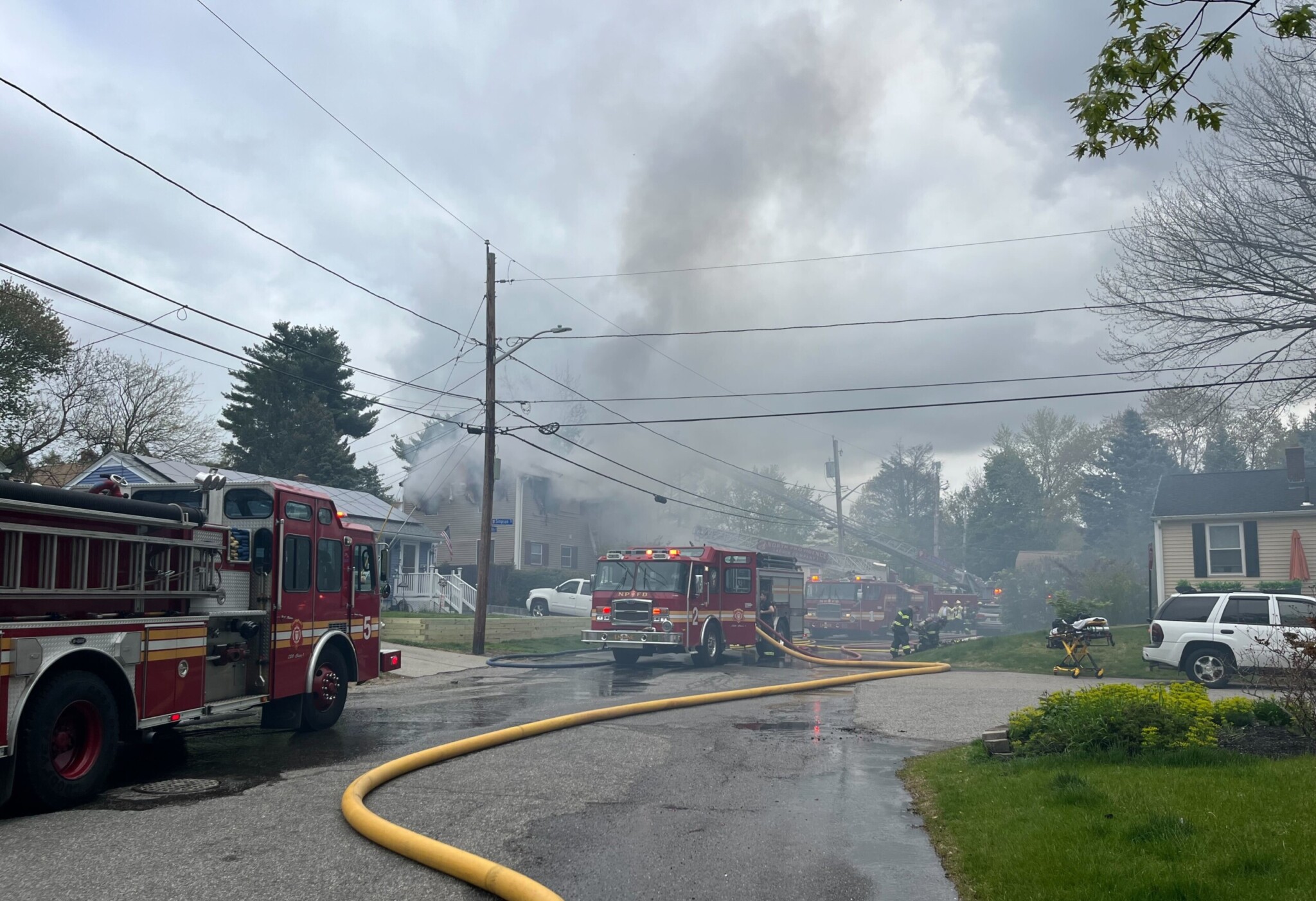 2 escape heavy fire at North Providence home | ABC6