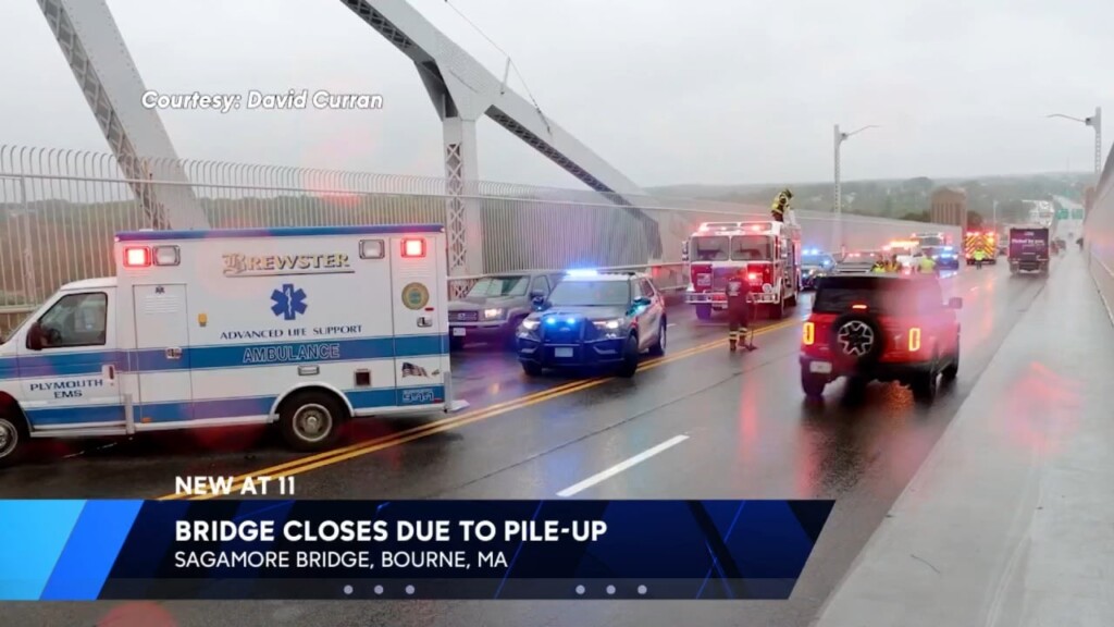 Sagamore Bridge Pile Up