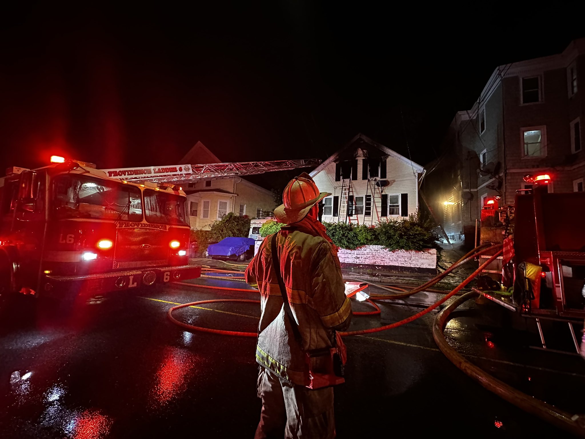 Providence fire forces at least 6 from their homes ABC6