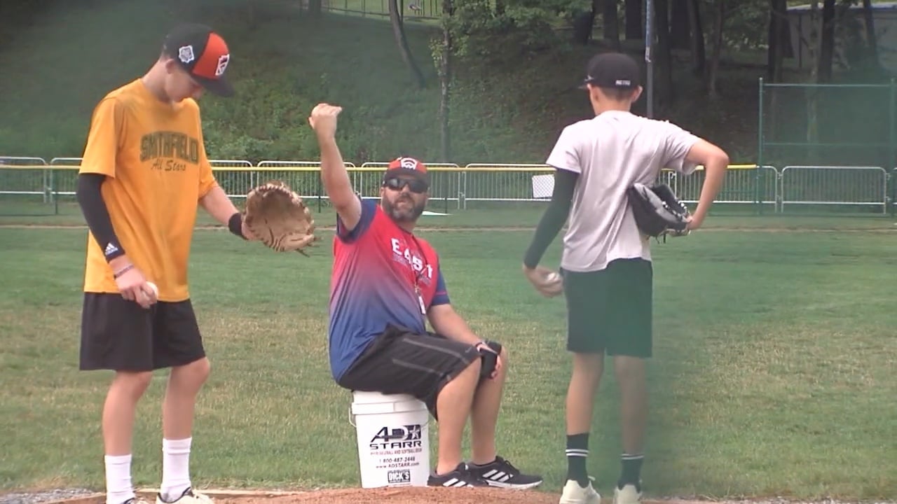 Smithfield LLWS coach Eric Gibree takes pride in guiding young players