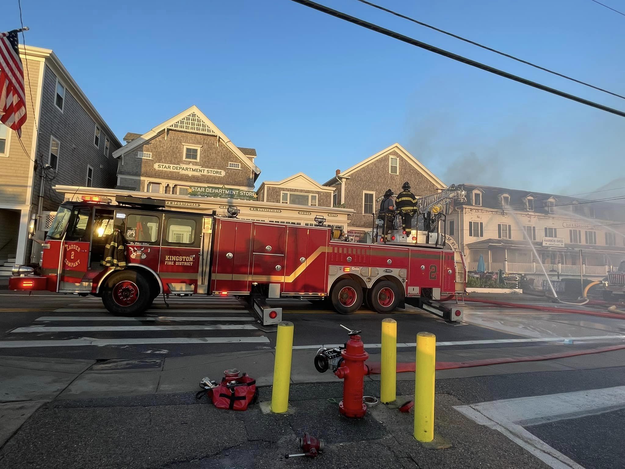 Report: Grease buildup likely fueled Harborside Inn fire