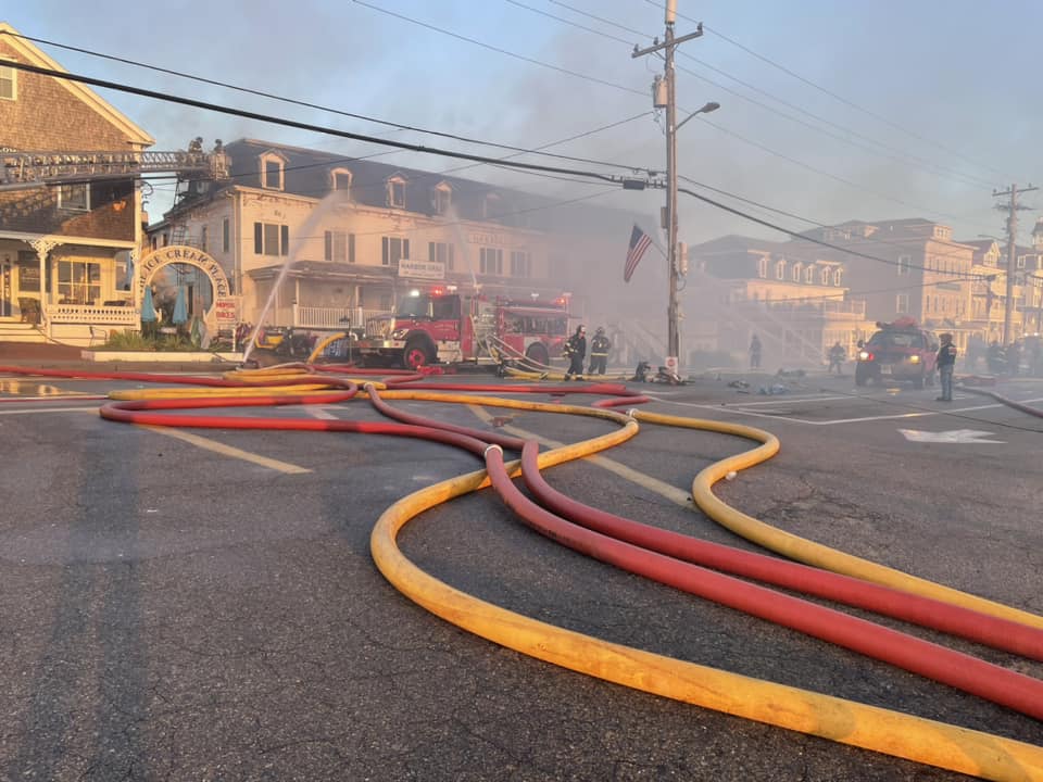 Residents told to conserve water for 48 hours after Block Island fire