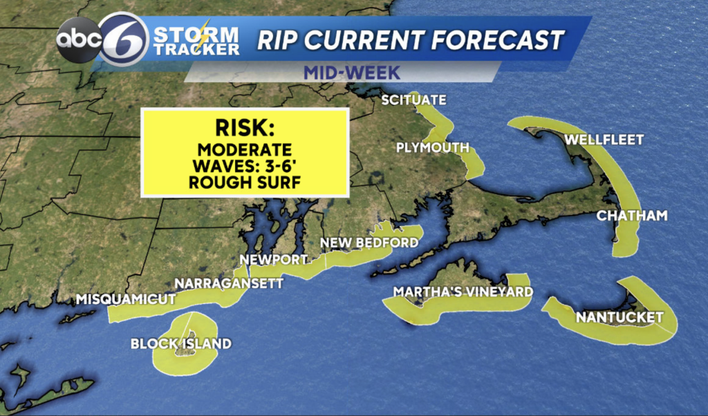Hurricane Franklin plays a role in our weather pattern today ABC6