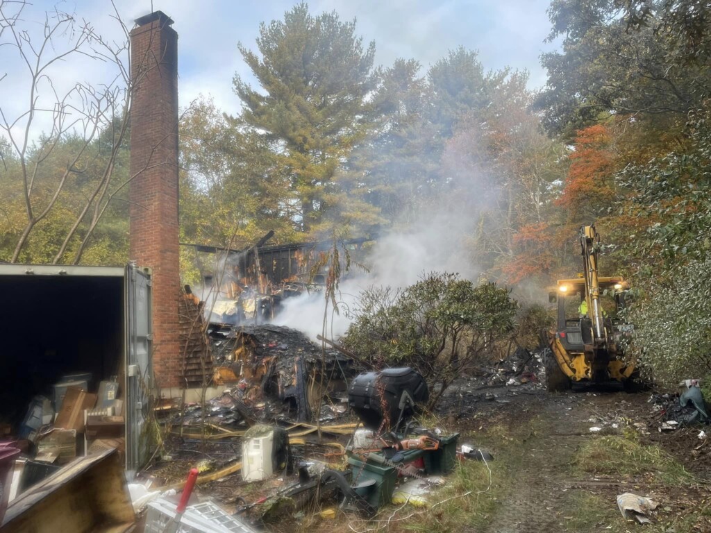 Middleborough firefighters battle house fire ABC6