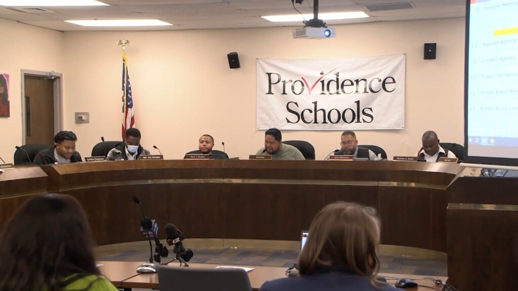 Providence Public Schools Hold A Meeting After A Middle School Student Brought Loaded Gun Into Delsesto Middle School.
