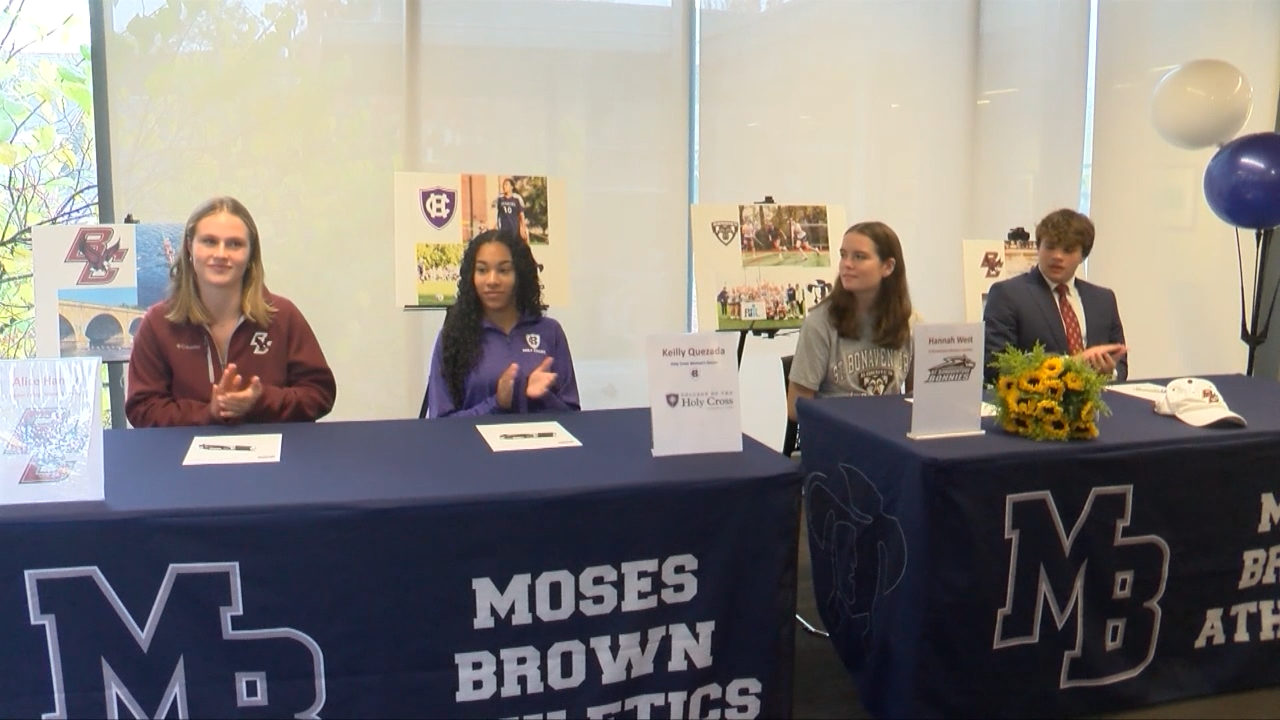 Four Moses Brown Athletes Sign to Participate in Division I Athletics ...