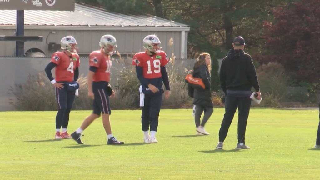 Qb Position In Focus At Patriots Bye Week Practice Wednesday