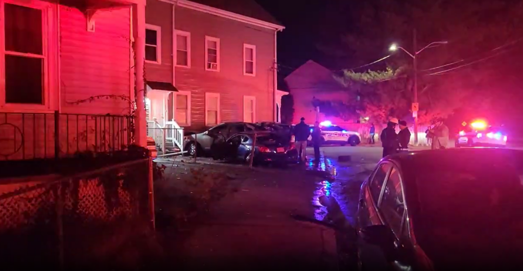 Car crashes into Pawtucket home overnight, catches fire | ABC6