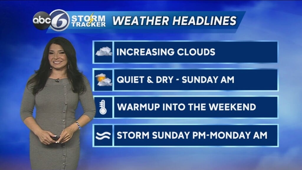 Friday Noon Forecast