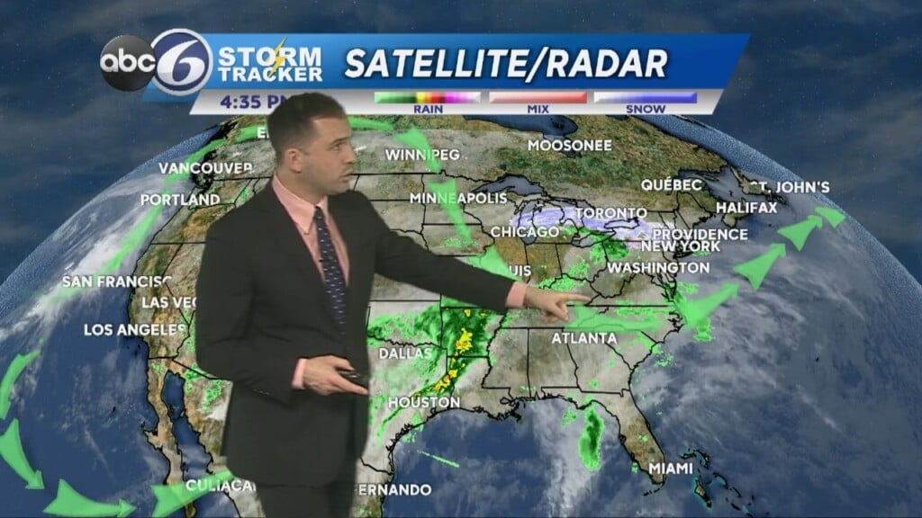 Tuesday Evening Weather