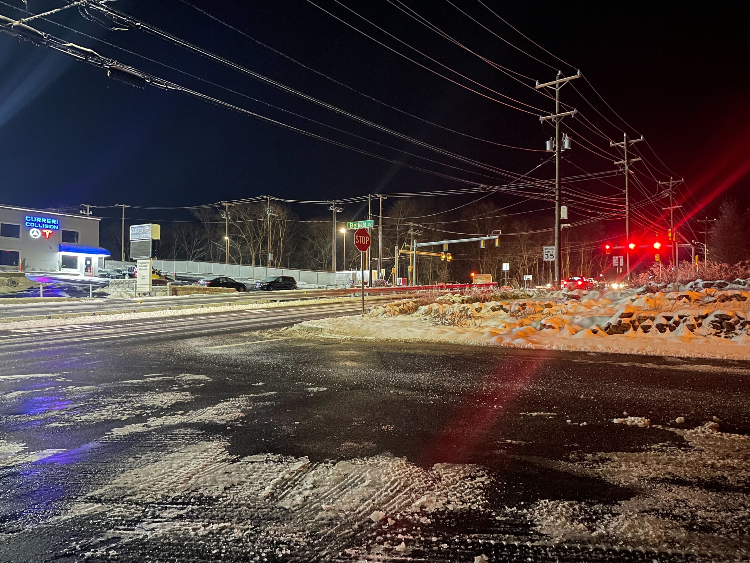 Displaced Johnston residents wait for temporary road off Belfield Drive