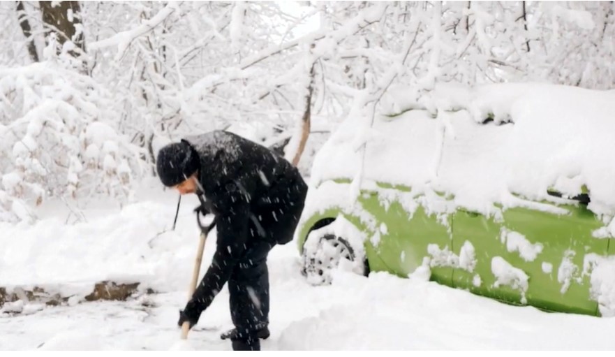 Shoveling