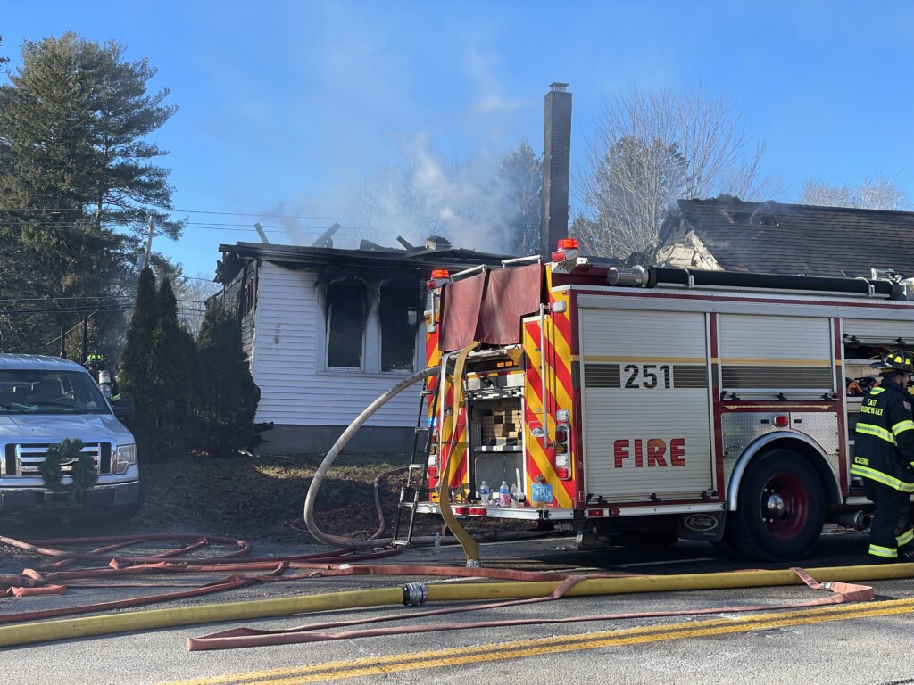 Firefighters respond to blaze in East Bridgewater | ABC6