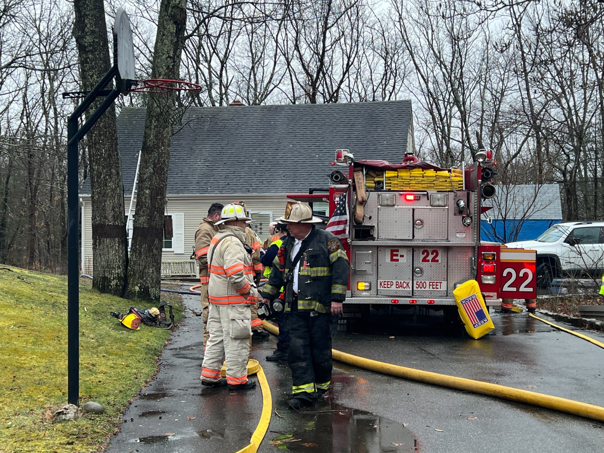 Large fire department response to home in Glocester | ABC6