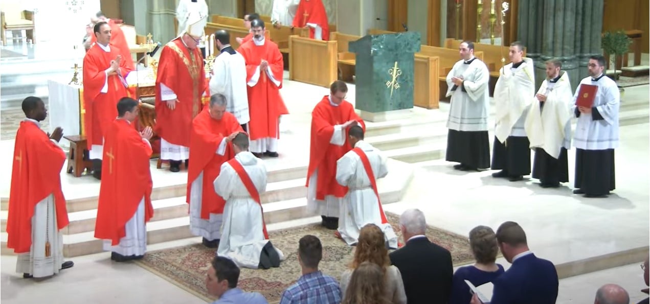 Diocese of providence ordains new priests abc6