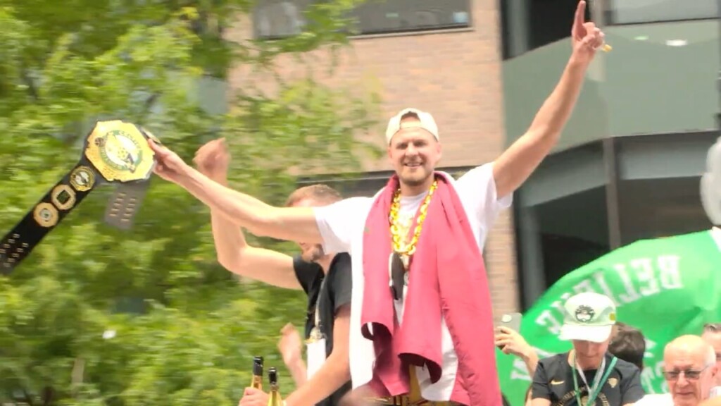 Highlights From The Celtics Chamionship Parade