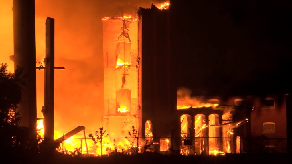Abandoned Woonsocket Chemical Mill To Be Demolished Tuesday After Massive Fire