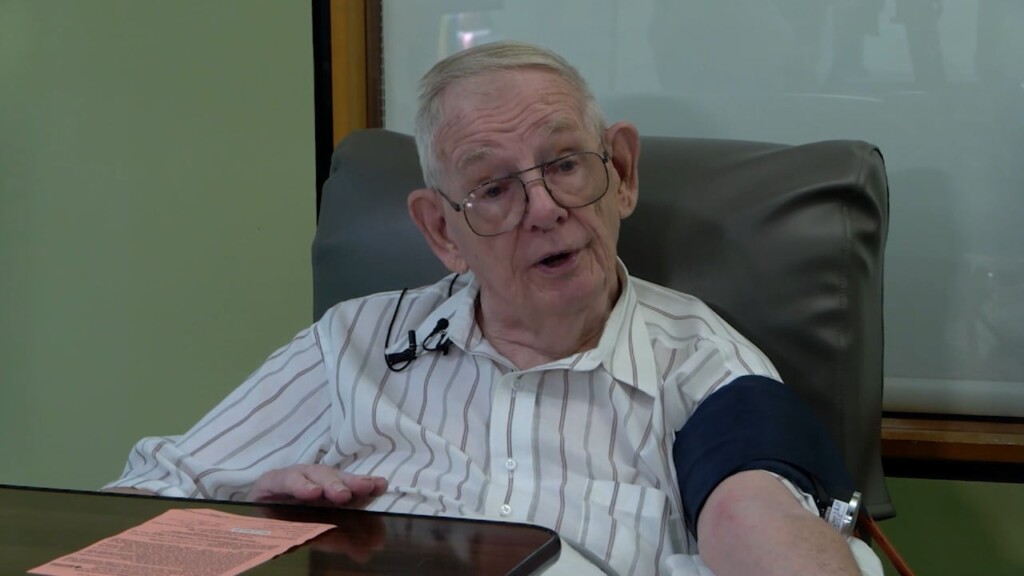 Man Who Donates Platelets In Every State Visits Ribc