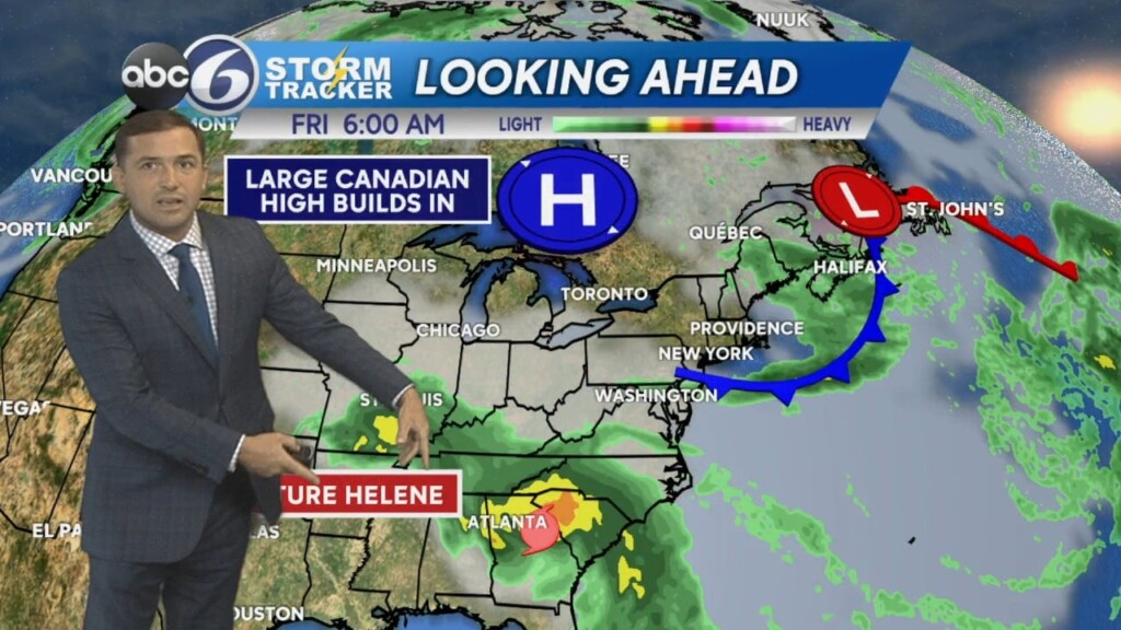 Monday Evening Weather