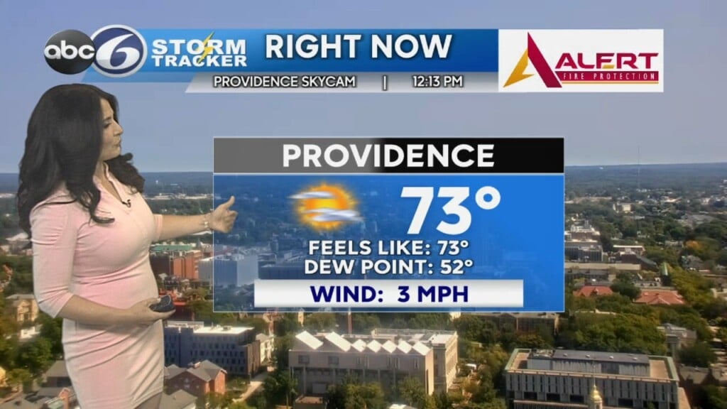 Monday Noon Forecast