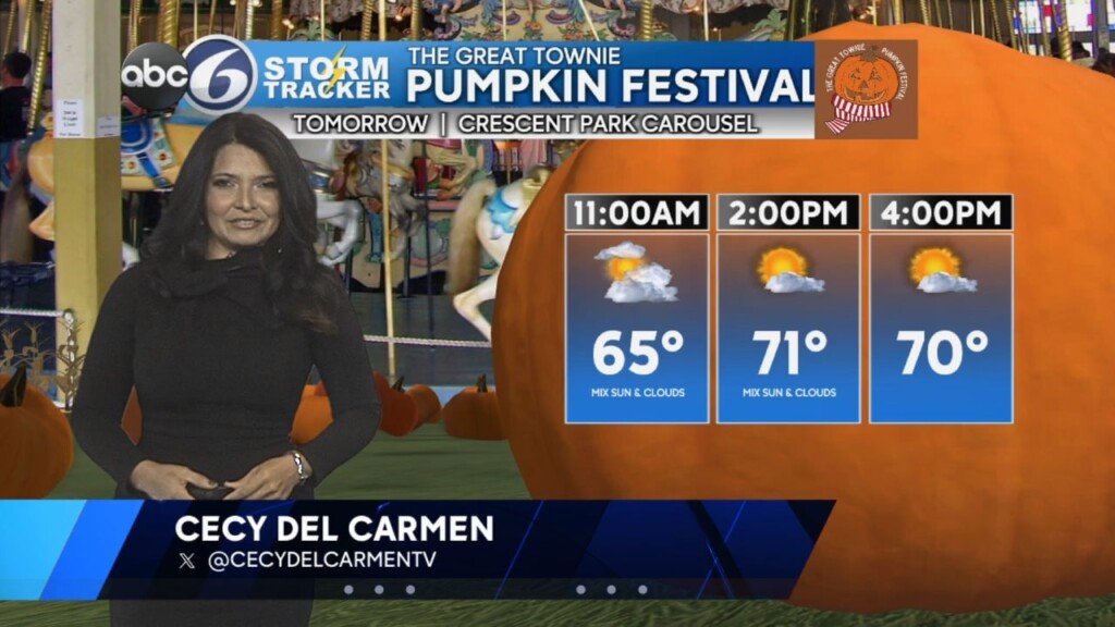 Friday Noon Forecast