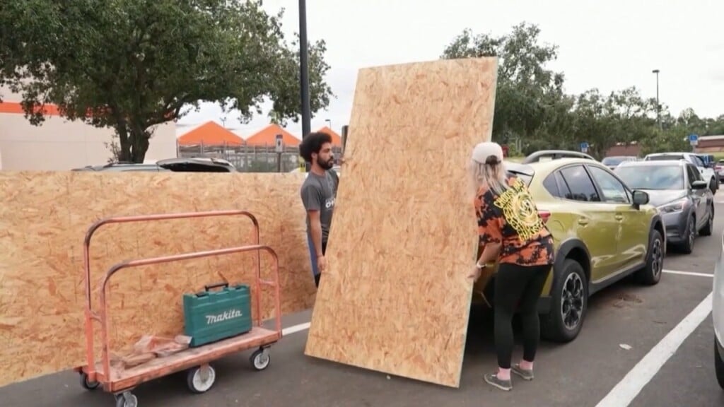 Florida Residents And Ri Workers Prepare For Hurricane Milton