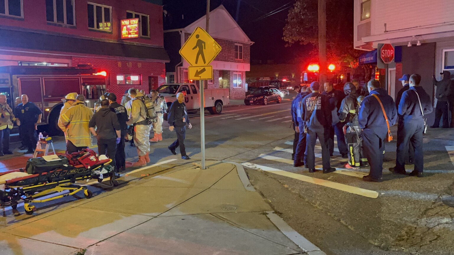 6 taken to the hospital after hazmat incident at Hong Kong restaurant