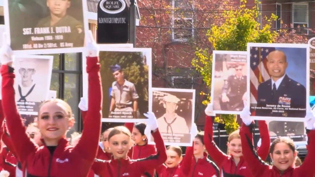 Annual Veterans Day Parade Held In Cranston