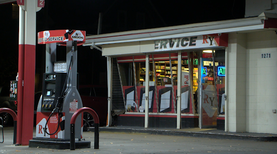 Reyes gas station