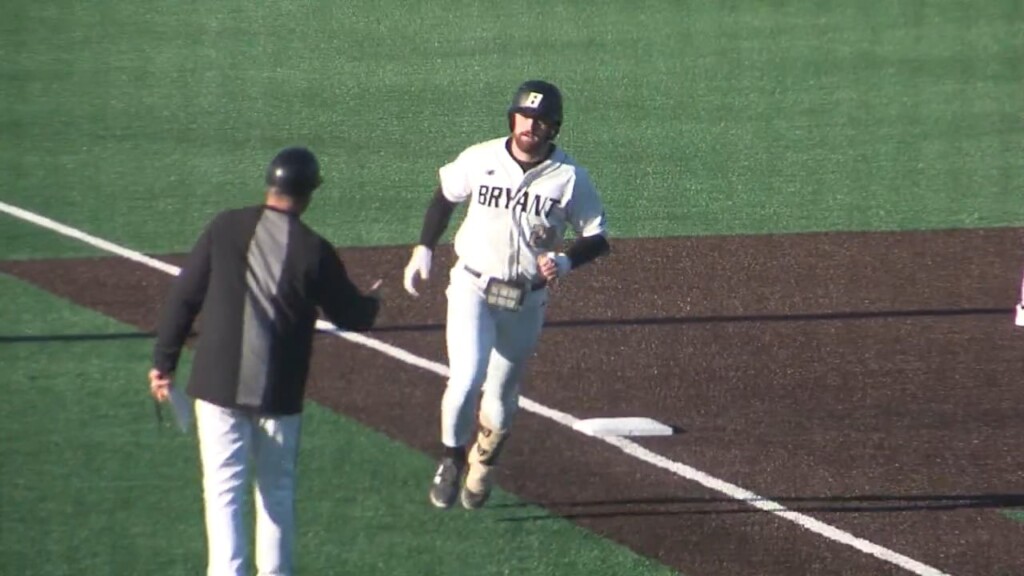 Bryant Hits Three Home Runs, Ties Merrimack 9 9